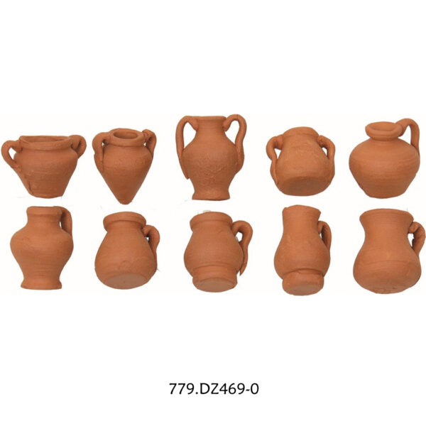 Ânforas Terracota 18mm - 10un.