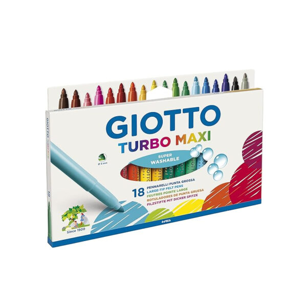 Marcador Giotto Turbo Maxi 18un.